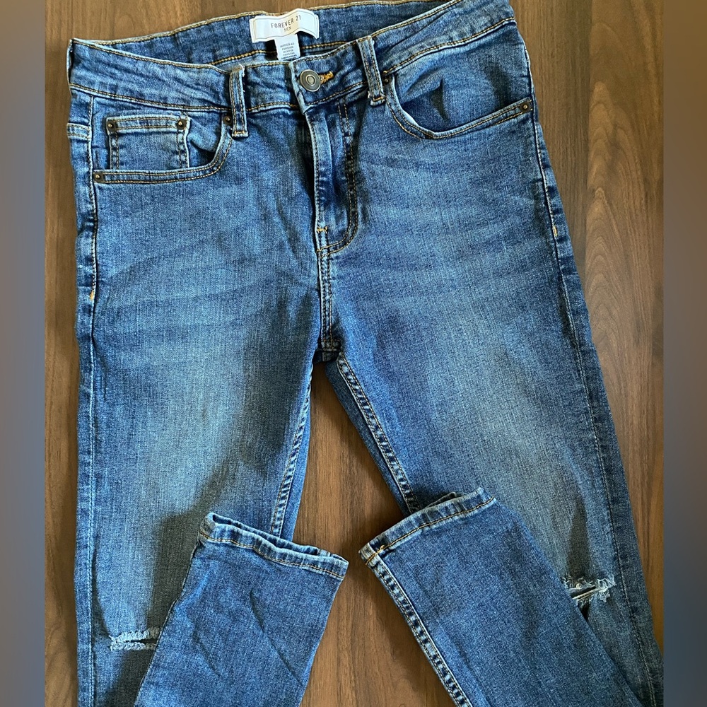 Forever 21 skinny jeans